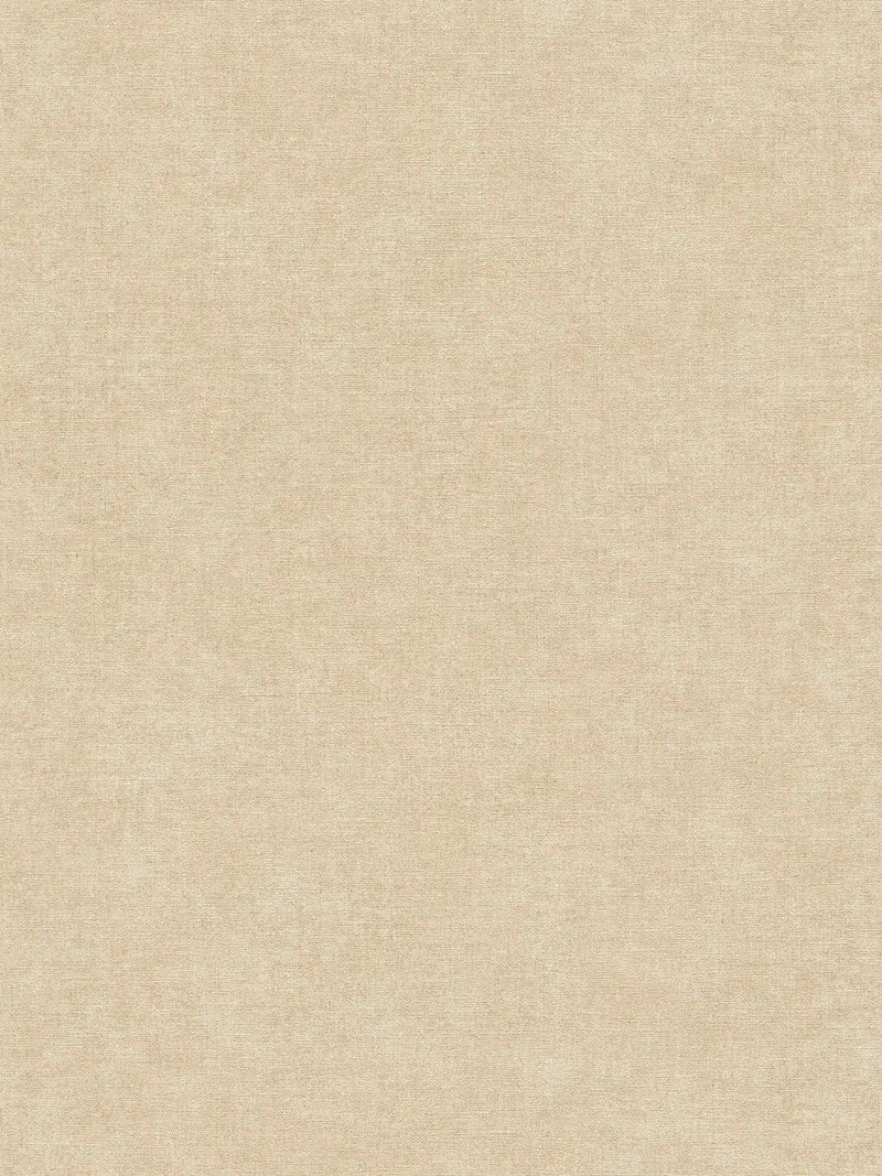 Plain wallpapers with textile look - beige, 1404607 AS Creation