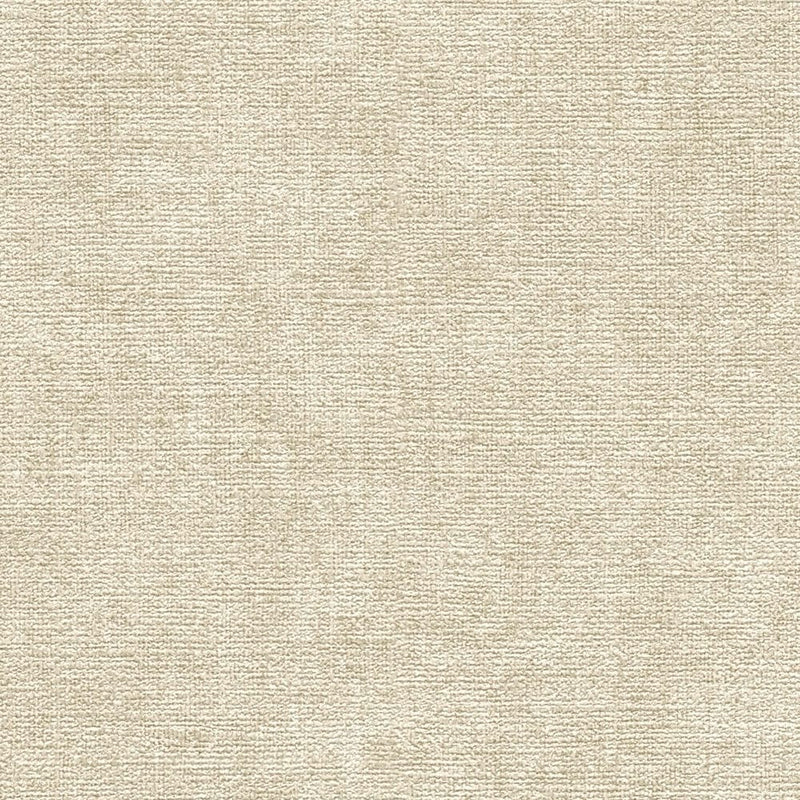 Plain wallpapers with textile look - beige, 1404606 AS Creation