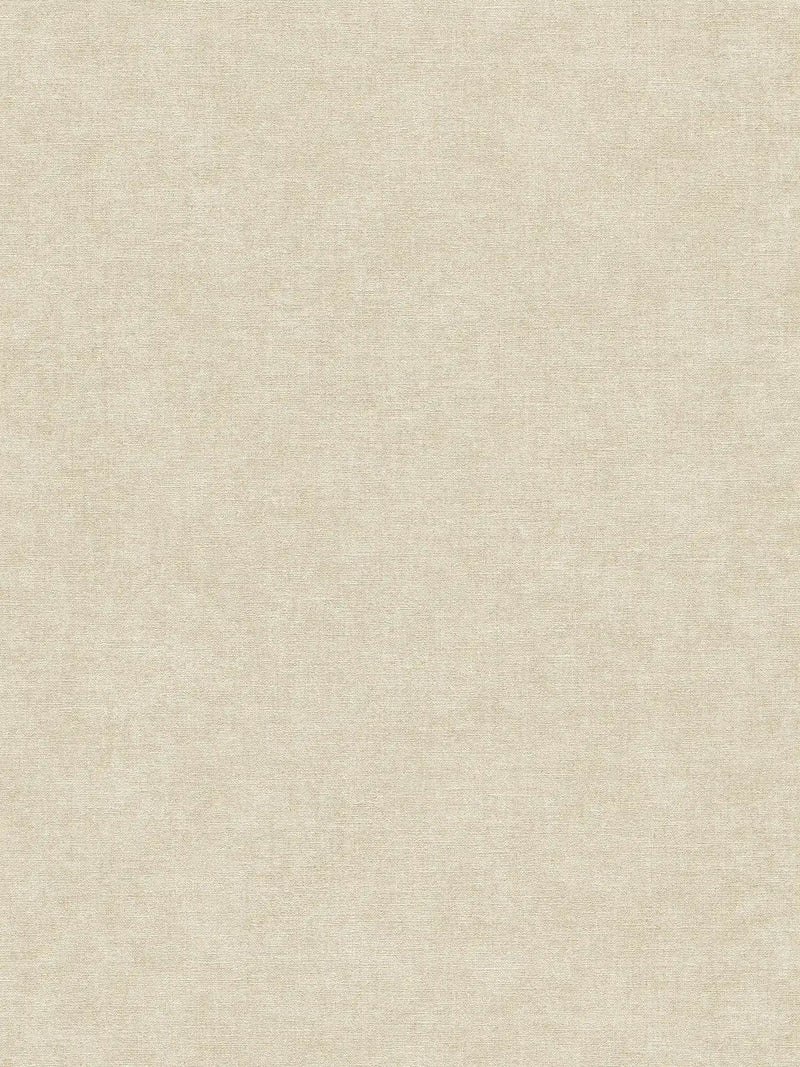 Plain wallpapers with textile look - beige, 1404606 AS Creation