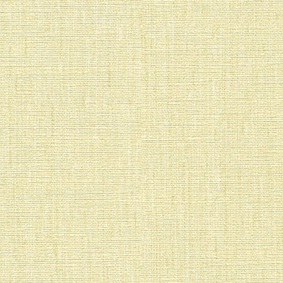 Vienkrāsainas tapetes ar tekstila izskatu - gaiši dzeltenā krāsā, 1406341 AS Creation