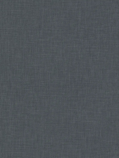 Ühevärviline tapeet tekstiiliga - must, 1406354 AS Creation
