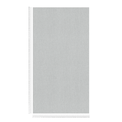 Plain wallpapers with textile look - grey, 1406343 AS Creation