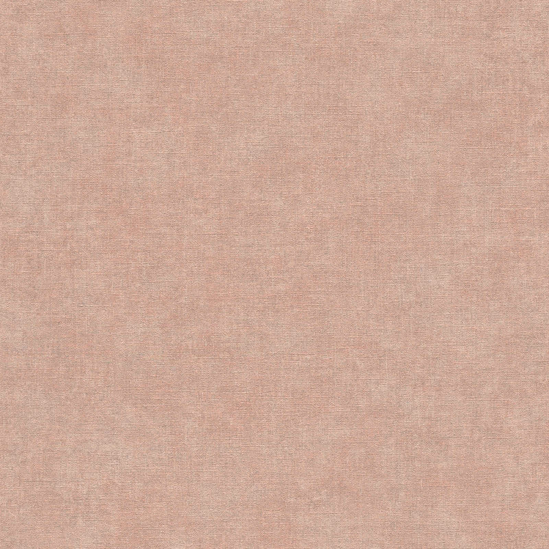 Однотонные обои с текстильным покрытием розового цвета, 1404623 AS Creation