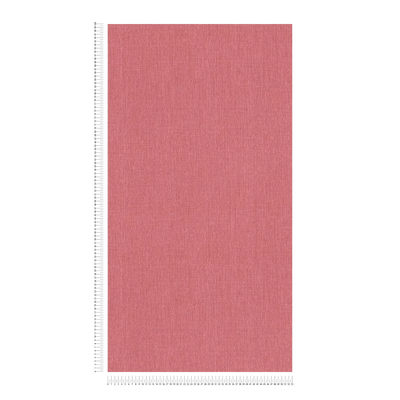 Plain wallpapers with textile appearance - red, 1406352 AS Creation