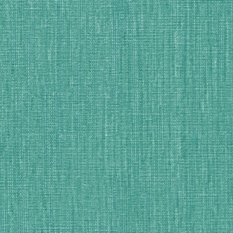 Plain wallpapers with textile look - turquoise, 1406353 AS Creation