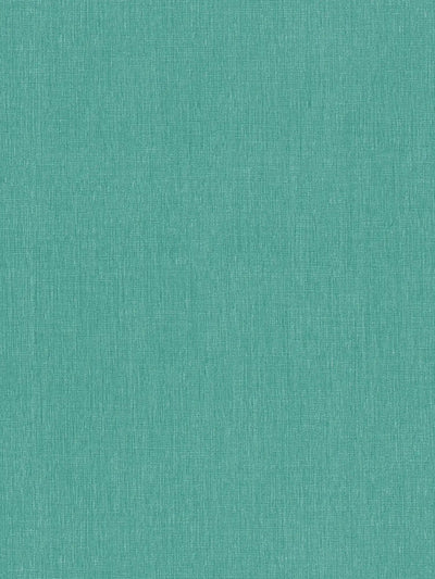 Plain wallpapers with textile look - turquoise, 1406353 AS Creation