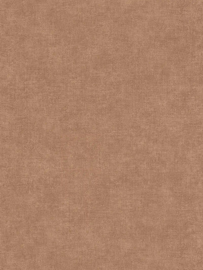 Plain wallpapers with textile appearance dark brown, 1404624 AS Creation