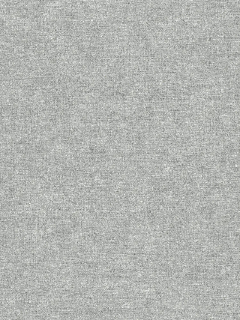 Plain wallpapers with textile look - dark grey, 1404613 AS Creation