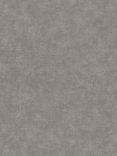 Plain wallpapers with textile look - dark grey, 1404615 AS Creation