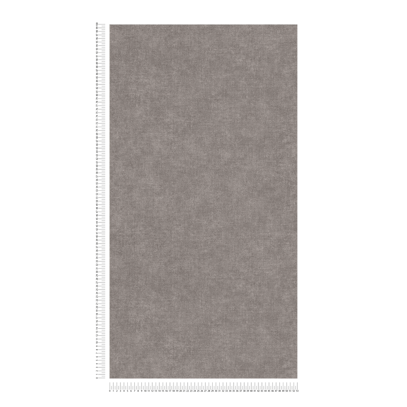 Plain wallpapers with textile look - dark grey, 1404615 AS Creation