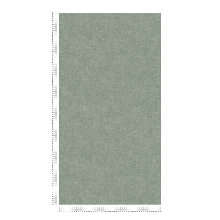 Vienkrāsainas tapetes guļamistabai zaļā krāsā, 395665 AS Creation