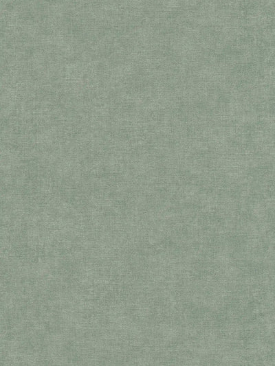 Plain wallpapers with textile appearance green, 1404621 AS Creation