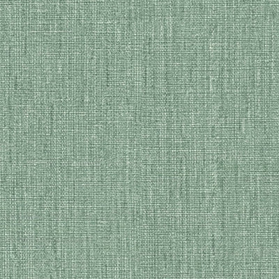 Plain wallpapers with textile look - green, 1406347 AS Creation