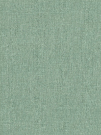 Plain wallpapers with textile look - green, 1406347 AS Creation