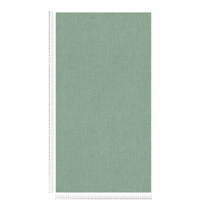 Matētas tapetes ar tekstila izskatu - zaļā krāsā, AS CREATION, 396519 AS Creation