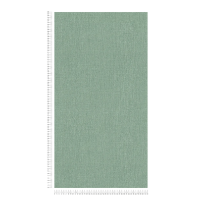 Однотонные обои с текстильным покрытием - зеленый, 1406347 AS Creation