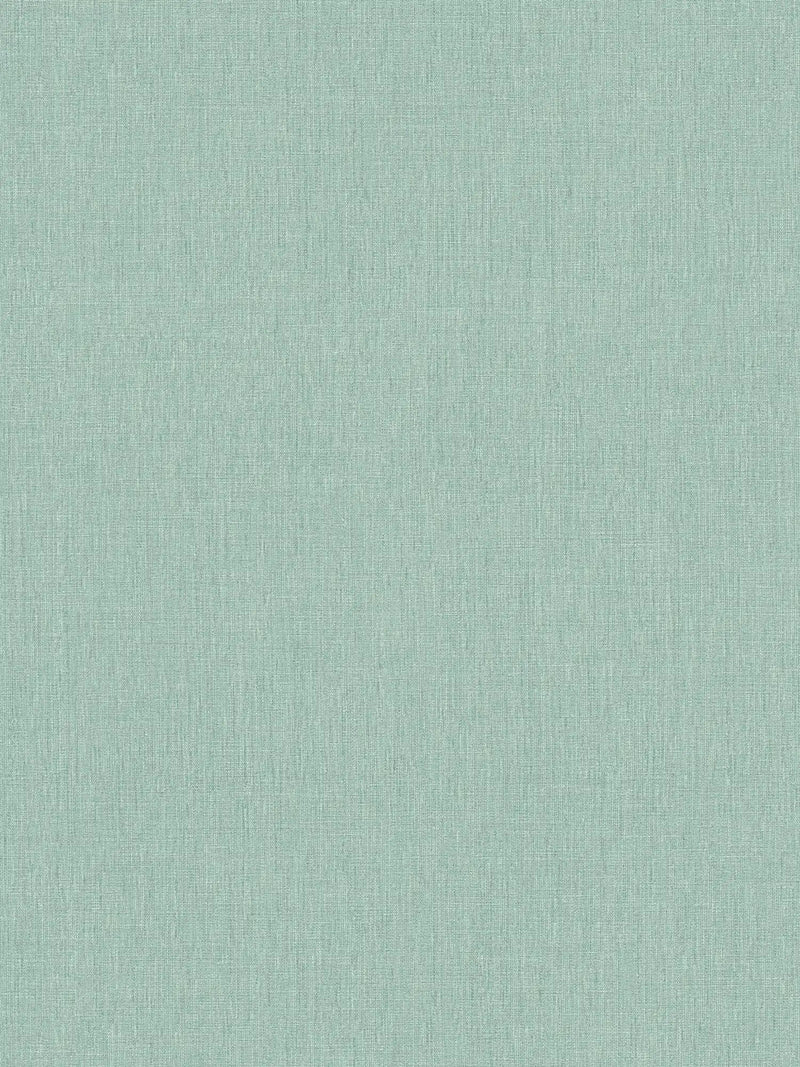 Plain wallpapers with textile look - green, turquoise, blue, 1406337 AS Creation