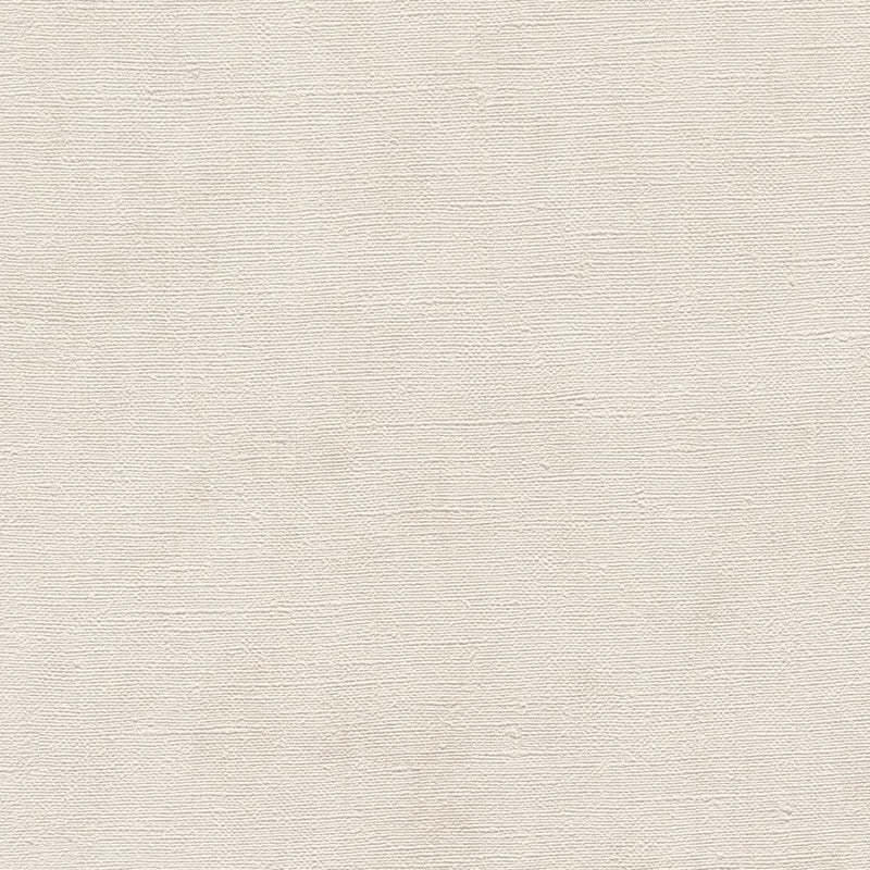 Yksivärinen tapetti tekstiilitekstiili: kerma, RASCH, 1204436 AS Creation