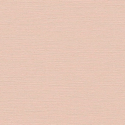 Vienkrāsainas tapetes ar tekstilmateriālu izskatu rozā krāsā, 1373506 AS Creation