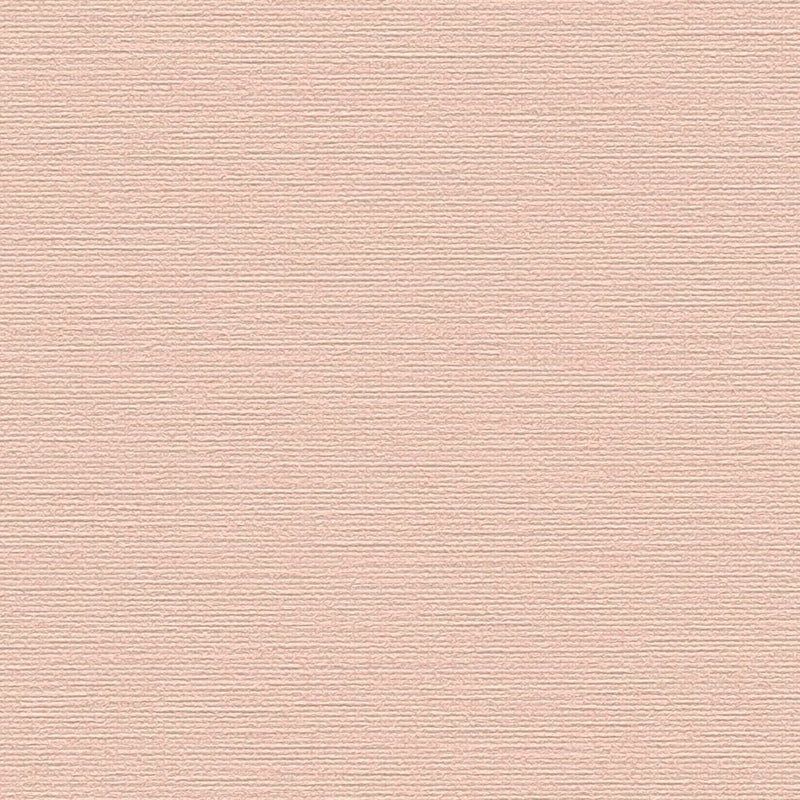 Vienspalviai tapetai su tekstilės išvaizda rožinės spalvos, 1373506 AS Creation