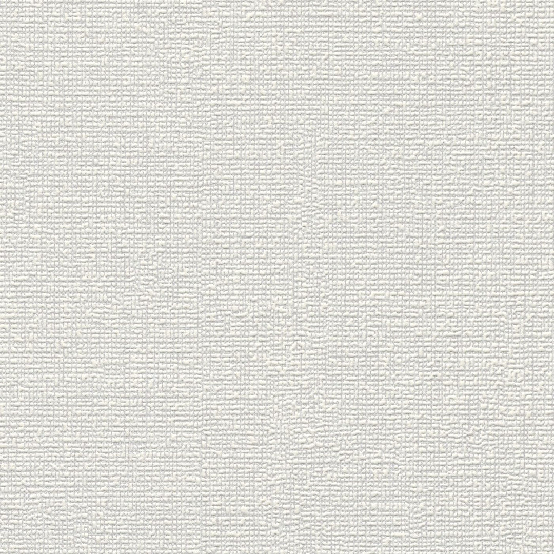 Vienkrāsainas tapetes ar teksturētu virsmu baltā krāsā, Erismann - 3754555 Erismann