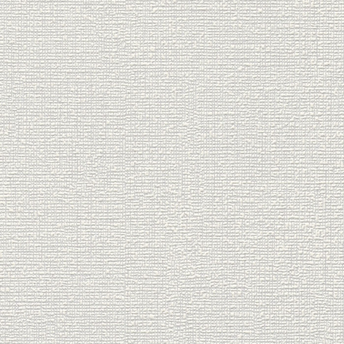 Vienkrāsainas tapetes ar teksturētu virsmu baltā krāsā, Erismann - 3754555 Erismann