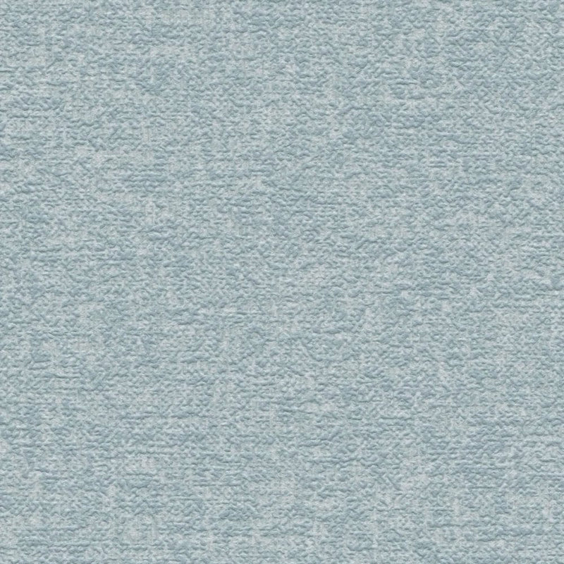 Plain wallpapers with textured surface, light turquoise, 1375753 AS Creation