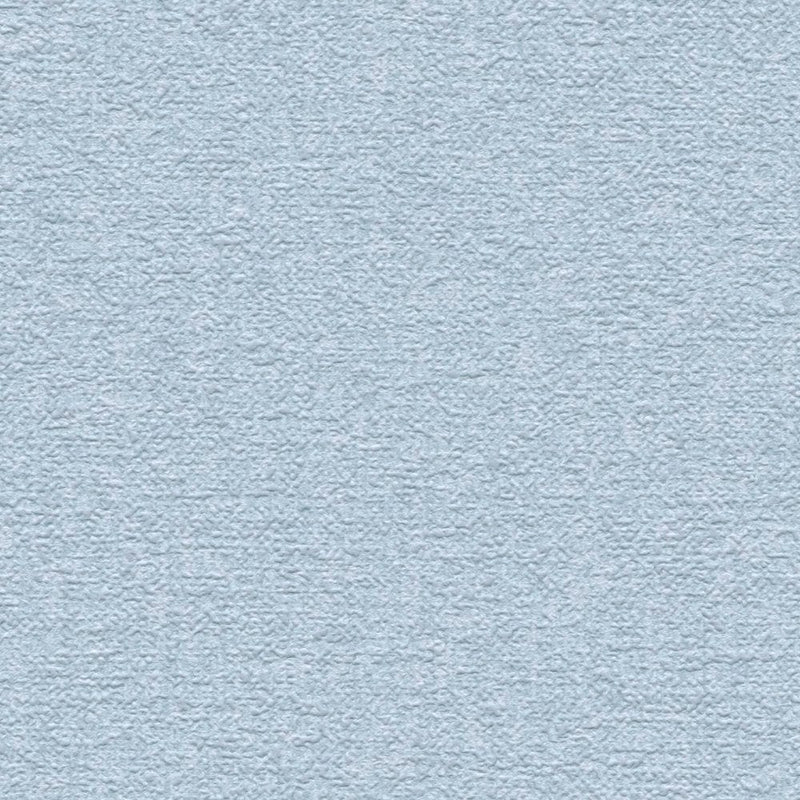 Vienkrāsainas tapetes ar teksturētu virsmu, gaiši zilas, 1375742 AS Creation