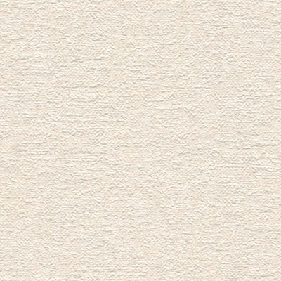 Ühevärviline tapeet tekstuurse pinnaga, kreemjas, 1375741 AS Creation