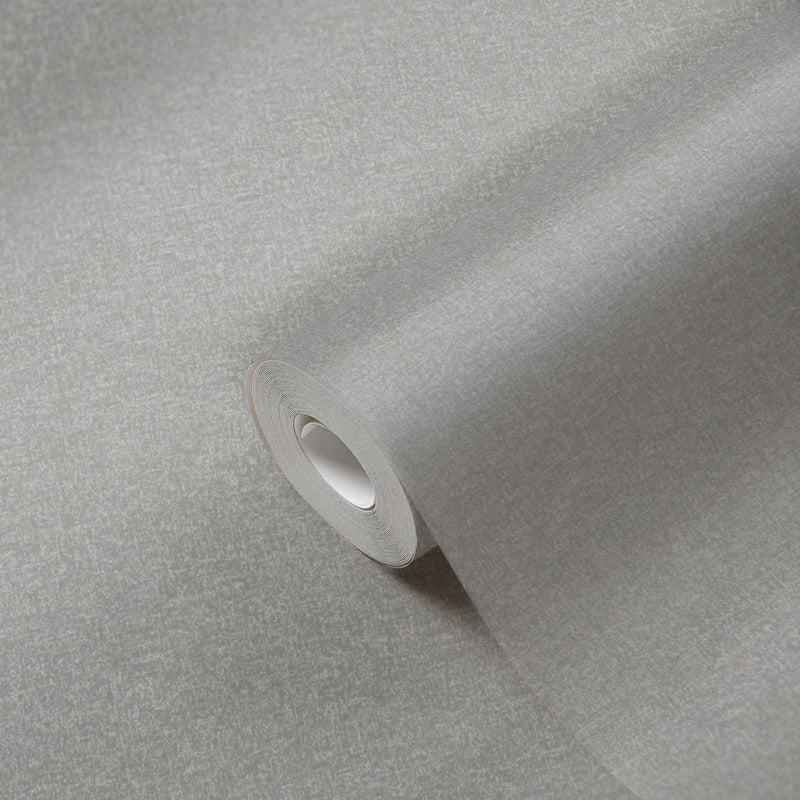 Однотонные обои с текстурированной поверхностью, серый, 1375746 AS Creation