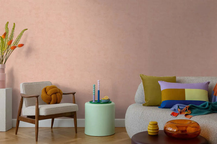 Tapetes ar universālu matētu dizainu – tumši rozā - 3011762 AS Creation