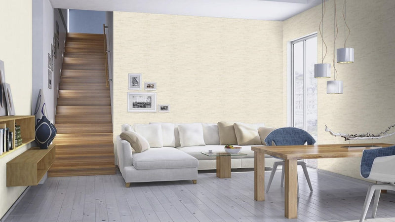 Plain wallpapers with vertical texture: white, RASCH, 2032004 RASCH