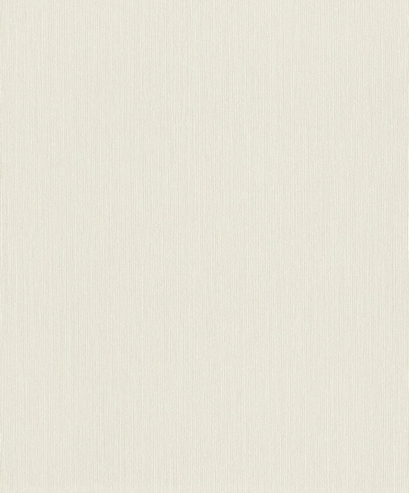 Ühevärviline tapeet vertikaalse tekstuuriga: valge, RASCH, 2032004 RASCH