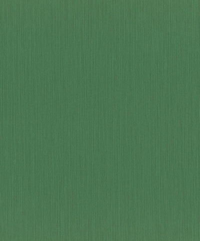Vienkrāsainas tapetes ar vertikālo tekstūru: zāles zaļā krāsā, RASCH, 2032111 RASCH