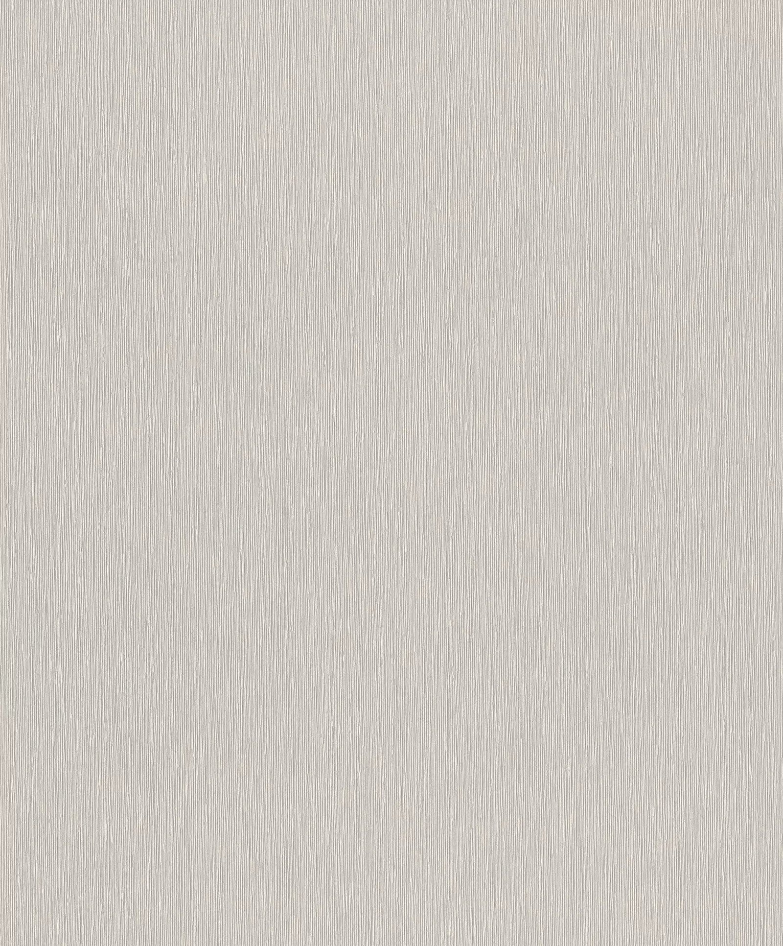 Vienkrāsainas tapetes ar vertikālu struktūru taupe/pelēkā, 810134 RASCH