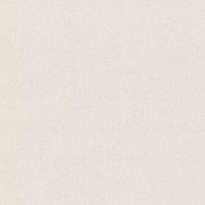 Plain wallpapers with a lightly textured structure: cream - 1373235 AS Creation