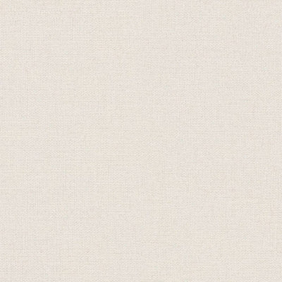 Plain wallpapers with a lightly textured structure: cream - 1373235 AS Creation