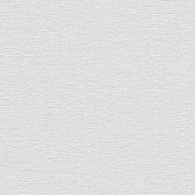 Plain wallpapers with light texture and matt finish - white, 1406407 AS Creation