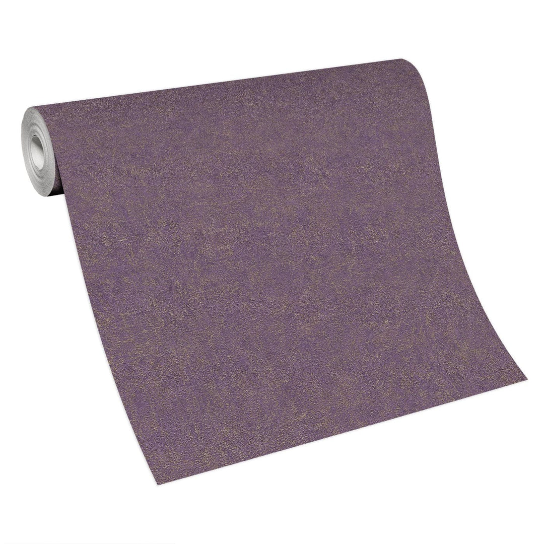 Vienkrāsainas tapetes ar zīdainu spīdumu, tumši violetā, 1037745 Erismann
