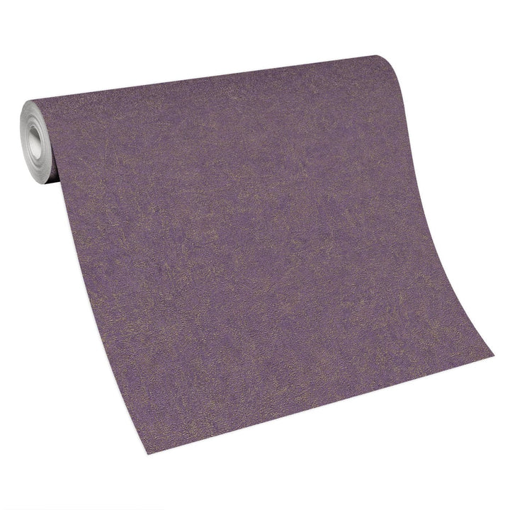 Vienkrāsainas tapetes ar zīdainu spīdumu, tumši violetā, 1037745 Erismann