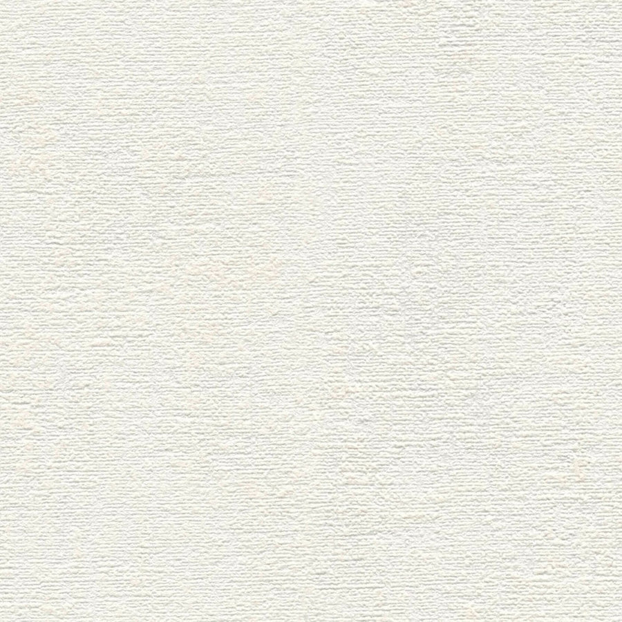 Vienkrāsainas tapetes - baltā krāsā - 393391 AS Creation