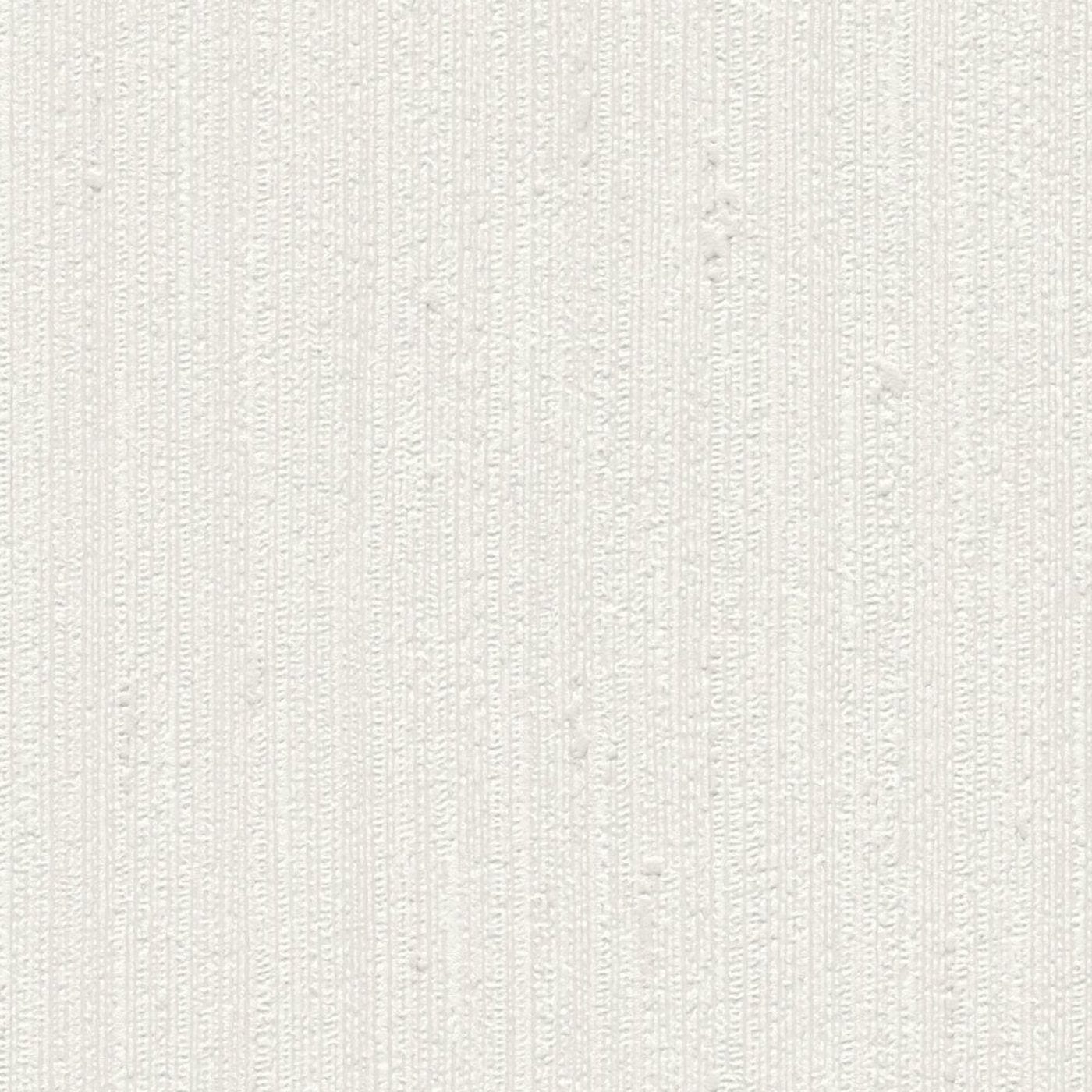 Vienkrāsainas tapetes baltā krāsā - 395491, matētas AS Creation