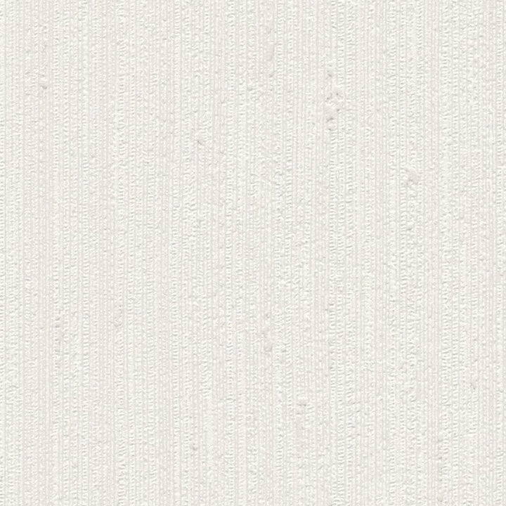Vienkrāsainas tapetes baltā krāsā - 395491, matētas AS Creation