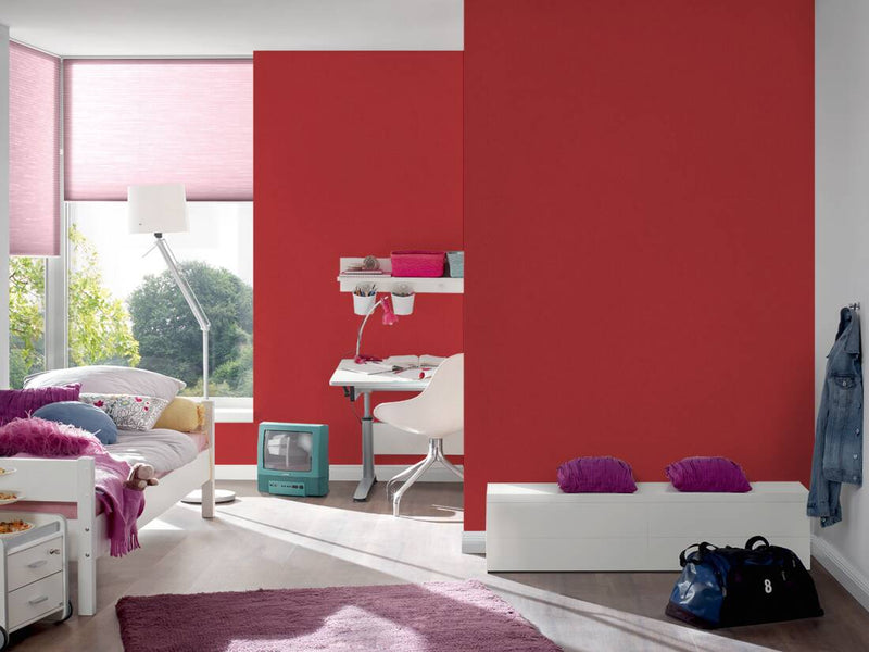 Vienspalviai tapetai Vaikų kambariui, raudona 1354412 Be PVC AS Creation