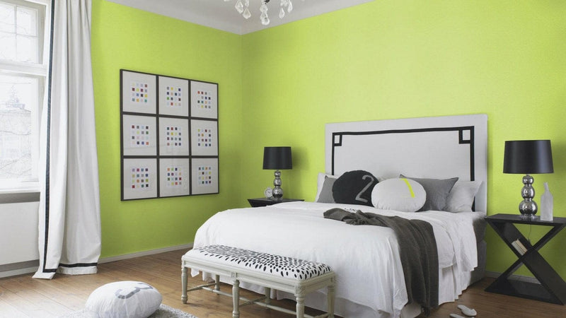 Vienspalviai tapetai vaikų kambariai žalios spalvos - 1624053 Erismann