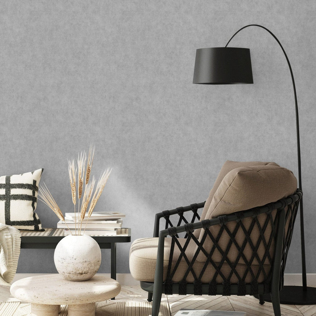 ERISMANN tapetes 3775416: Tumši pelēka, spīdīga Erismann