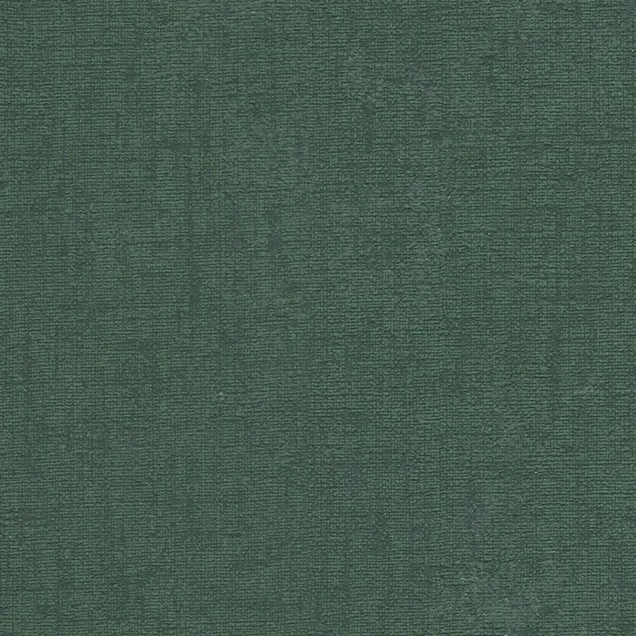 Vienkrāsainas tapetes, matētas, viegli teksturētas, tumši zaļā krāsā - 393395 AS Creation
