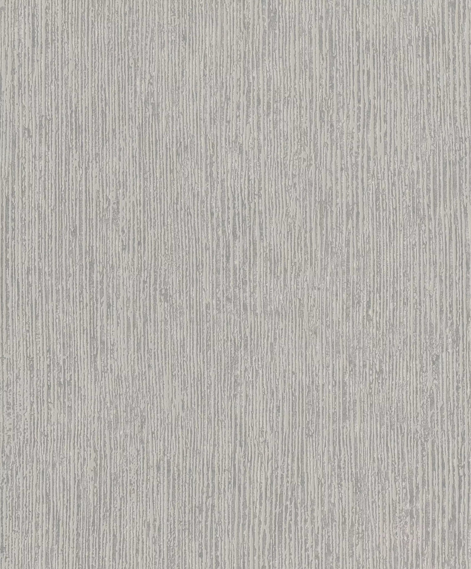 Vienkrāsainas tapetes RASCH ar svītrainu tekstūru, pelēķā, 653038 RASCH