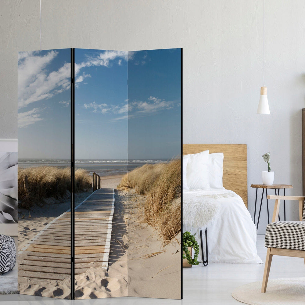 Vienpusējs aizslietnis, 135x172, Jūras brīze, zilos toņos L-ART