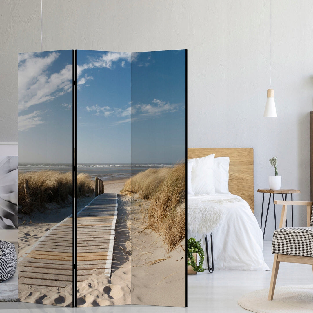 Vienpusējs aizslietnis, 135x172, Jūras brīze, zilos toņos L-ART